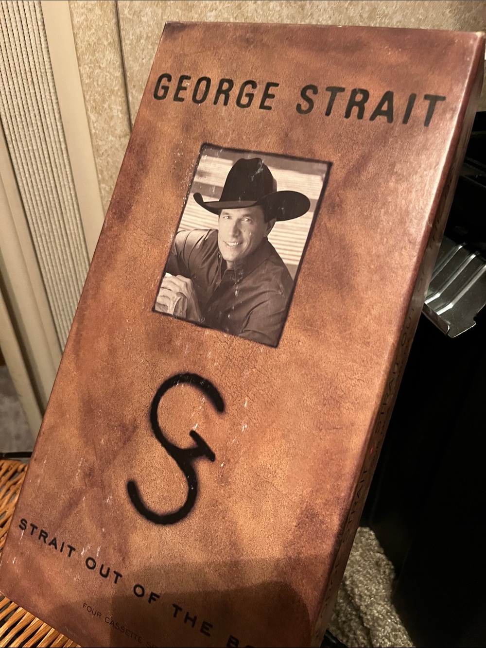 George Strait 'Strait Out of the Box' Cassette Tape Set - circa. 1995
